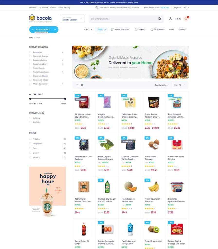 E-Commerce Website Samples