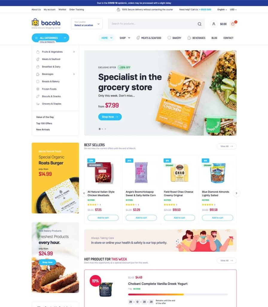 E-Commerce Website Samples