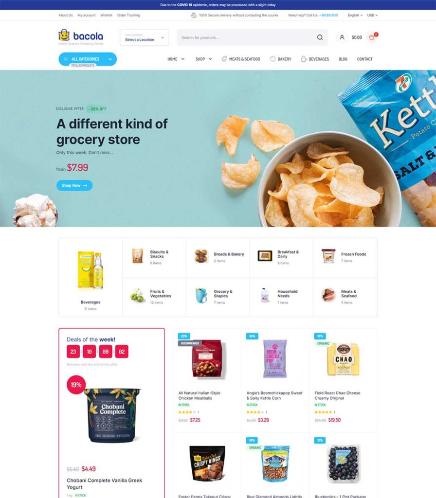 E-Commerce Website Samples