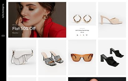 Eyewear Website Samples